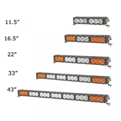 16 Series Curved Single Row LED Light bar