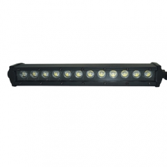 13 Series Black Reflector Cup Single Row CREE LED Light bar