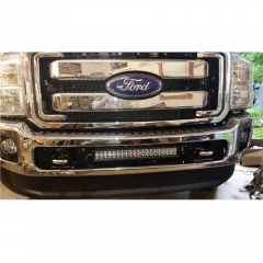 FORD 20-INCH LED LIGHT BAR HIDDEN BUMPER MOUNT (11-15 F350/450)