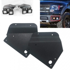 FORD2-INCH LED POD LIGHTS  LOWER WINDSHIELD MOUNTS (99-16 RAPTOR F150)