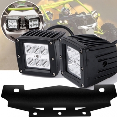 REVERSE LED LIGHT BAR HOOD MOUNT (2014-2016 CAN-AM/MAVERICK/X/DS