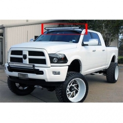 DODGE 50-INCH CURVED LED LIGHT BAR UPPER WINDSHIELD MOUNTS (09-16 RM1500/10-16 RAM 2500/3500)