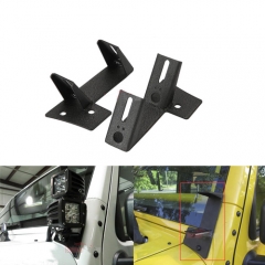 Dual A-Pillar Light Brackets