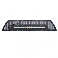 TOYOTA MESH GRILLE W/ Single 20IN BLACK SERIES LEDS (2010-2013 RUMMER)
